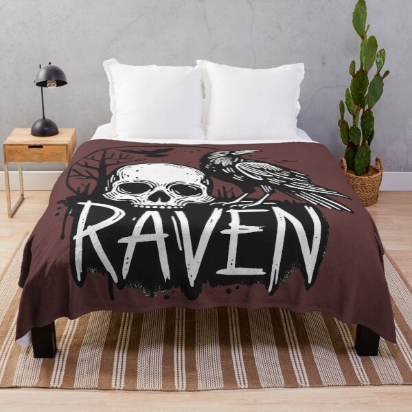 Item preview, Raven And Skull designed and sold by CreepyCornerArt.