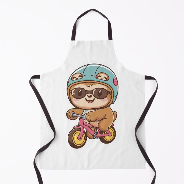 Item preview, Funny Cute Cycling Sloth for Bike Lovers Kids designed and sold by Laugh-Lines.