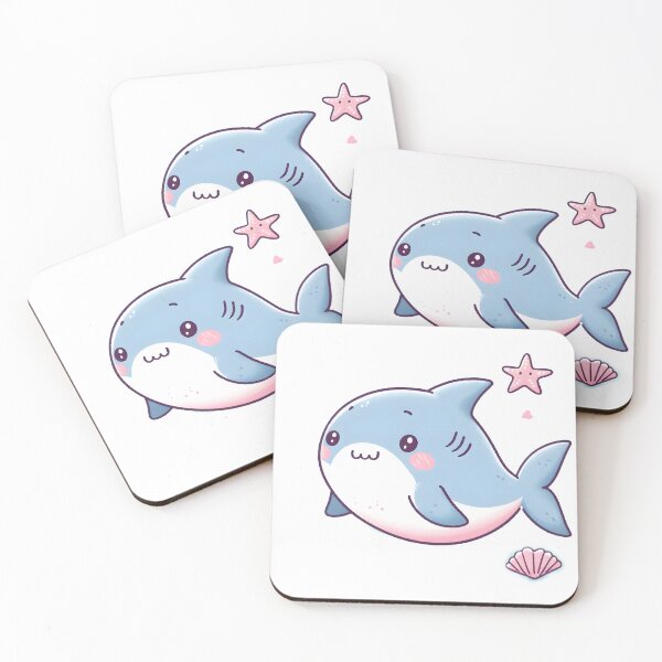 Item preview, Adorable Baby Shark | Cute Animal Cartoon designed and sold by AdorablyWild.
