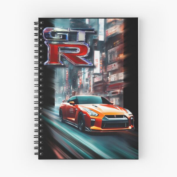 Item preview, Póster del Nissan GT-R R35 y Skyline R34: arte mural de leyendas del JDM para entusiastas de los automóviles designed and sold by CederWoods.