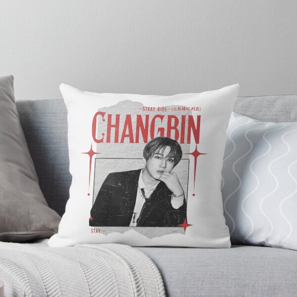 Item preview, Stray Kids Changbin Y2K Scrapbook Preppy Black and Red Collage Design designed and sold by HELL0WBELLO.