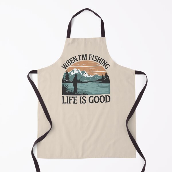 Item preview, when I'm fishing life is good designed and sold by VariousGoodies.
