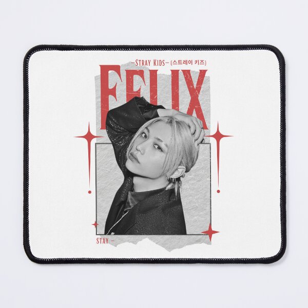 Item preview, Stray Kids Felix Y2K Scrapbook Preppy Black and Red Collage Design designed and sold by HELL0WBELLO.