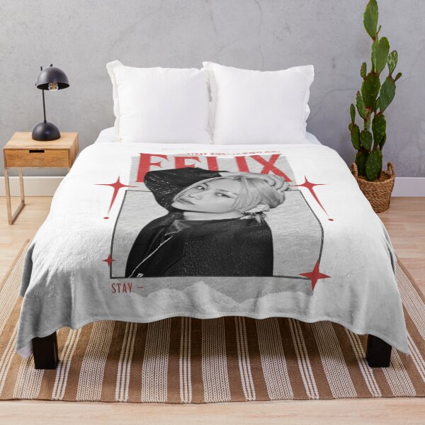 Item preview, Stray Kids Felix Y2K Scrapbook Preppy Black and Red Collage Design designed and sold by HELL0WBELLO.