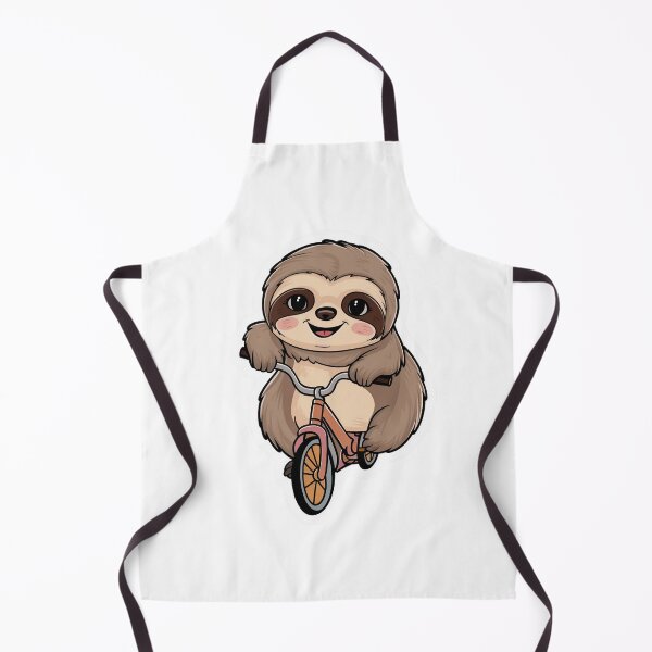 Item preview, Funny Cute Cycling Sloth for Bike Lovers Kids designed and sold by Laugh-Lines.