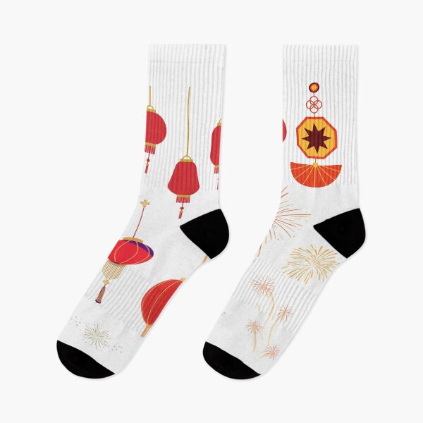 Item preview, Tet 2025 Chinese New Year of Snake Year 2025 celebration lanterns and fireworks design stickers pack designed and sold by Soulfulust .