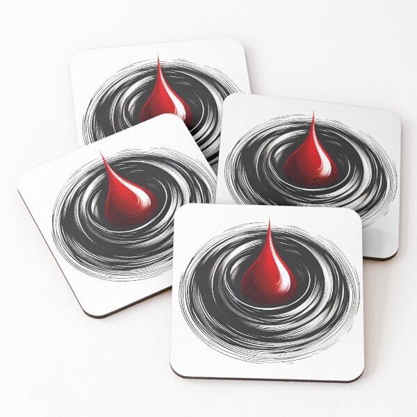 Item preview, Crimson Inkdrop designed and sold by LeoLabs.