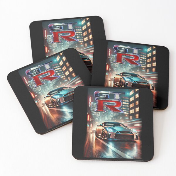 Artikelvorschau, Nissan GT-R R35 & Skyline R34 Poster – JDM Legends Wandkunst für Autoliebhaber entworfen und verkauft von CederWoods.