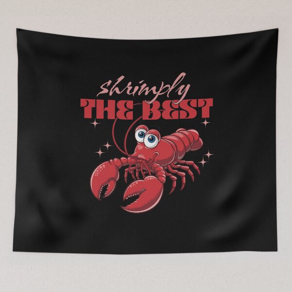 Item preview,  Shrimply the Best,  I Shrimply Love You,  Crawfish Boil, Lobster designed and sold by KolorellaS.