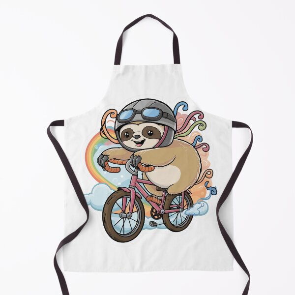 Item preview, Funny Cute Cycling Sloth for Bike Lovers Kids designed and sold by Laugh-Lines.