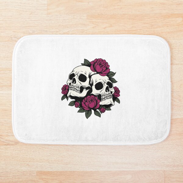 Item preview, Flowery Skulls designed and sold by Wonderfully Chaotic.