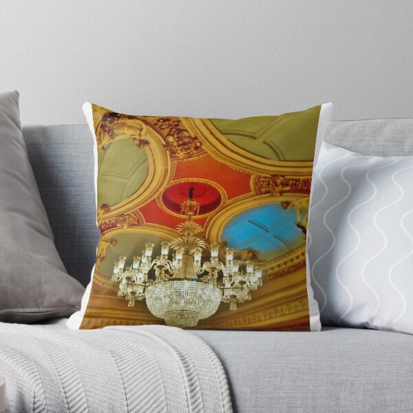 Queen's Theatre - London Throw Pillow