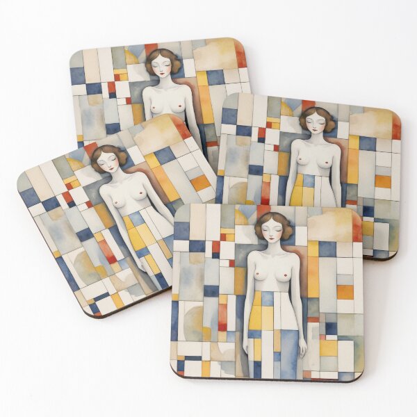 Item preview, Neoplasticist Woman designed and sold by Talpha.