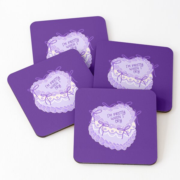 Item preview, I'm pretty when i cry. Purple cake aesthetic. designed and sold by CoCoArt-Ua.