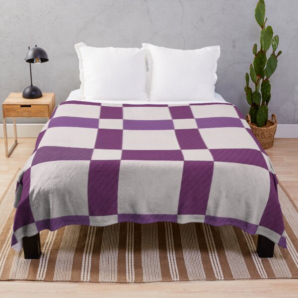 Item preview, Lavender Haze Checkered Pattern designed and sold by Donkey's Salad.