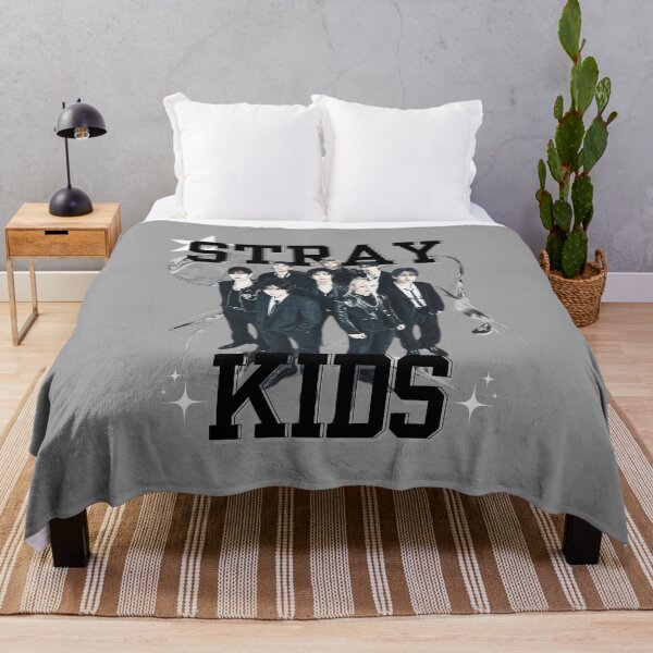 Item preview, Stray Kids Group Y2K Scrapbook Preppy Black and White Collage Design designed and sold by HELL0WBELLO.