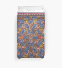 Funda nórdica PERUVIAN SHIPIBO STYLE PATTERN PRINT SHAMAN ayahuasca