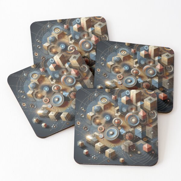 Item preview, colorful geometrik dekoratif pattern designed and sold by Dogandesighn.