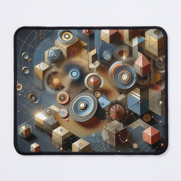 Item preview, colorful geometrik dekoratif pattern designed and sold by Dogandesighn.