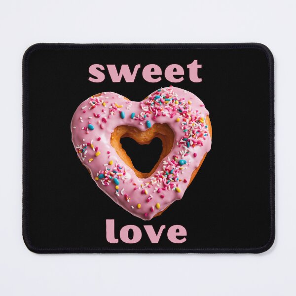 Item preview,  Sweet Love, Sweet Heart,  Pink Donut,  Baking Lovers designed and sold by KolorellaS.