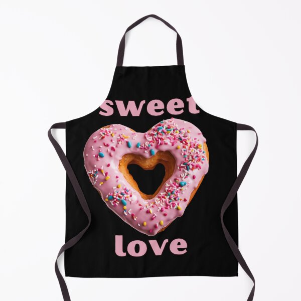 Item preview,  Sweet Love, Sweet Heart,  Pink Donut,  Baking Lovers designed and sold by KolorellaS.