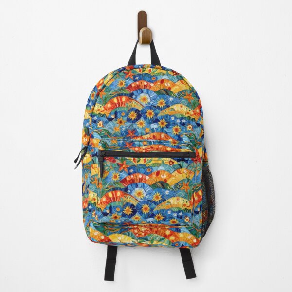 Item preview, Brilliantly colored pattern design, Orange, Red, Blue designed and sold by Our Bible Journey.