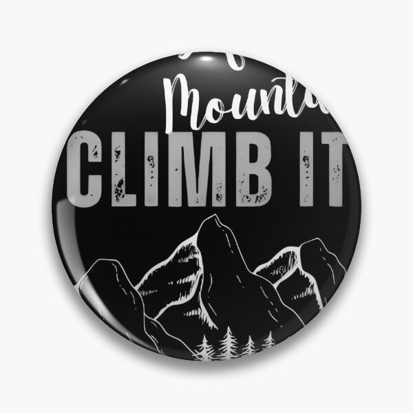 Item preview, Life's a mountain, climb it. Rock climber designed and sold by AestheticBoutiq.