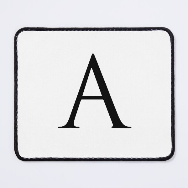 Item preview, Capital Letter A - Stylish Serif Font (Black) designed and sold by STUDIO-72.