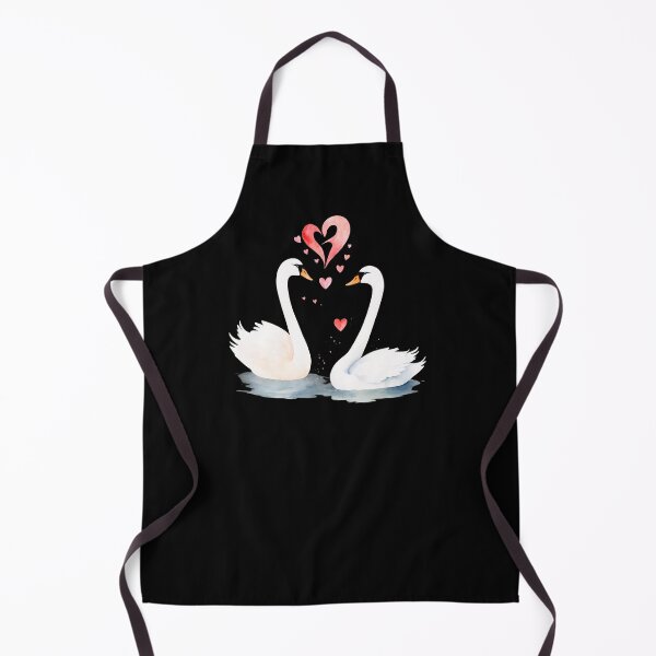 Item preview, Watercolor swan, watercolor swans, valentine day, love, adorable animals designed and sold by Victoria Riabov.