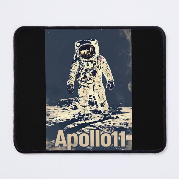 Item preview, Retro Apollo 11 Travel Poster designed and sold by Boddicca.