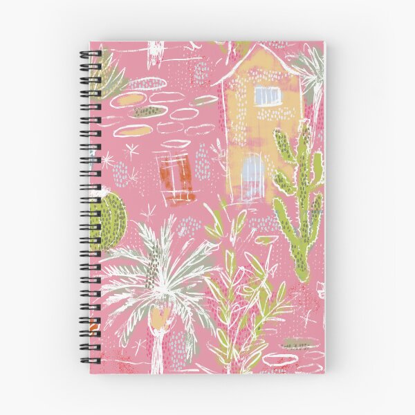 Item preview, Cactus and palm trees pink multi coloured designed and sold by Joanne-Amanda.