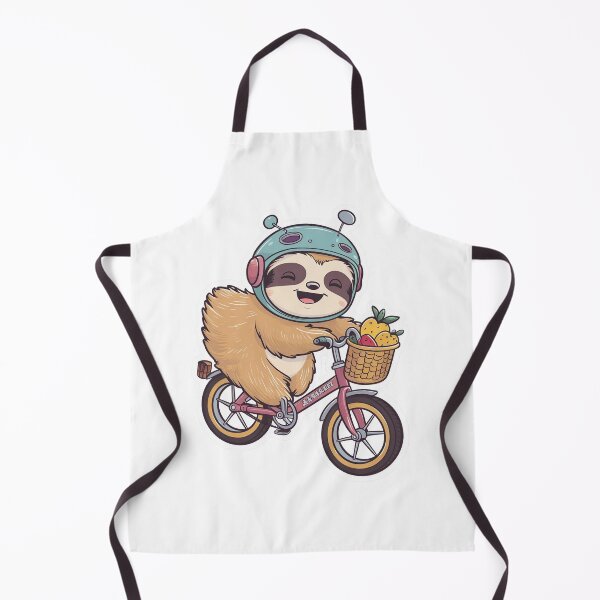 Item preview, Funny Cute Cycling Sloth for Bike Lovers Kids designed and sold by Laugh-Lines.