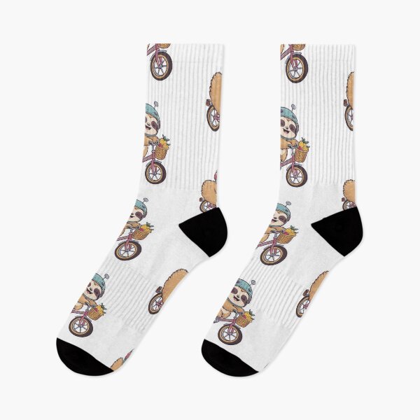 Item preview, Funny Cute Cycling Sloth for Bike Lovers Kids designed and sold by Laugh-Lines.