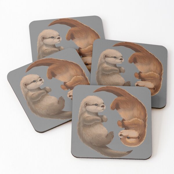 Item preview, Otter Twins designed and sold by cumberqueen.