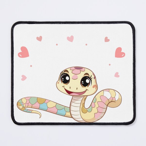 Item preview, Rainbow snake designed and sold by MadameSayCheese.