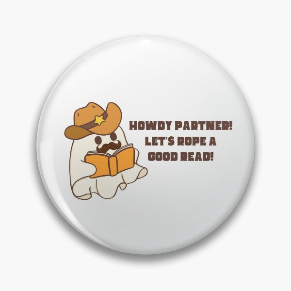 Item preview, Howdy Ghost! (Mustache Version) designed and sold by Wonderfully Chaotic.