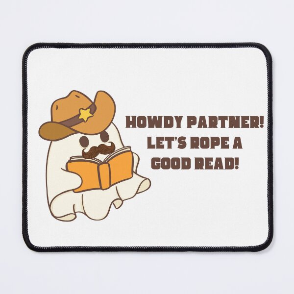 Item preview, Howdy Ghost! (Mustache Version) designed and sold by Wonderfully Chaotic.