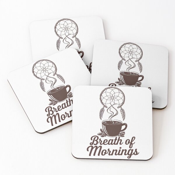 Item preview, Breath of Mornings - Dreamcatcher Coffee designed and sold by Zazz Lee.