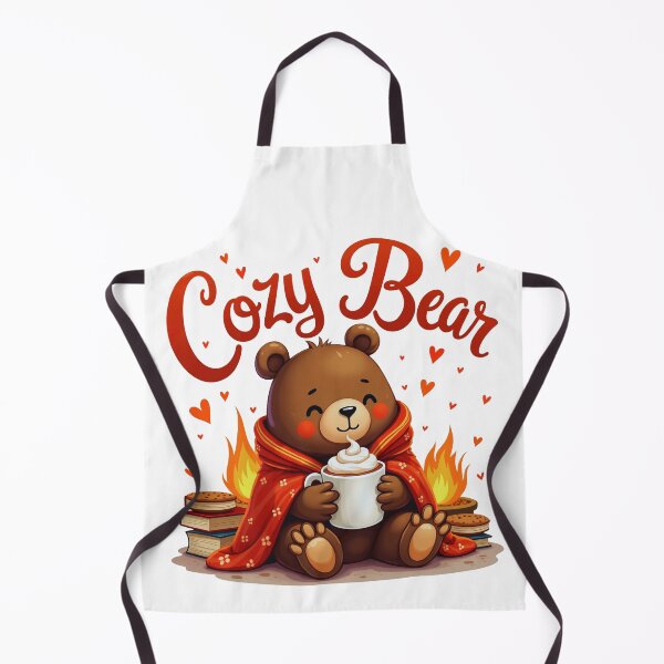 Item preview, Cozy Bear by the Campfire designed and sold by Bulwshop.