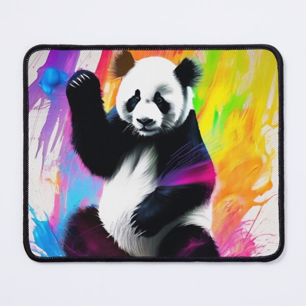 Item preview, Vibrant Panda: A Splash of Color designed and sold by KilianSzmid.