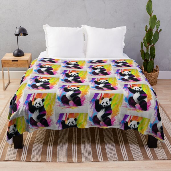 Item preview, Vibrant Panda: A Splash of Color designed and sold by KilianSzmid.