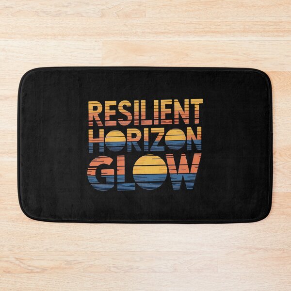 Item preview, Resilient Horizon Glow - Retro Sunset  designed and sold by Zazz Lee.