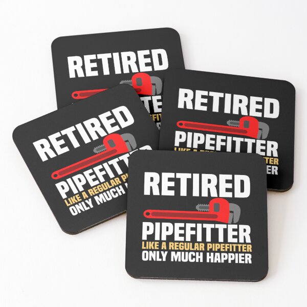 Item preview, Retired Pipefitter Like A Regular Pipefitter, Gift For Pipefitters, Steamfitters, Water Pipe Technician, Pipe Wrench Design designed and sold by DoodleUrban.