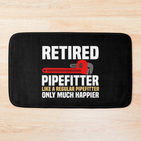 Item preview, Retired Pipefitter Like A Regular Pipefitter, Gift For Pipefitters, Steamfitters, Water Pipe Technician, Pipe Wrench Design designed and sold by DoodleUrban.