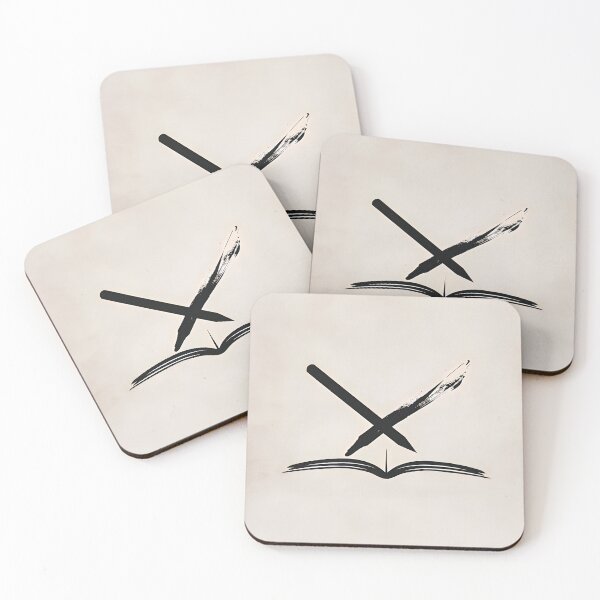 Item preview, Journaling Ink and Pen Symbol: Minimalist Inspiration for Writers designed and sold by Amr Siam.