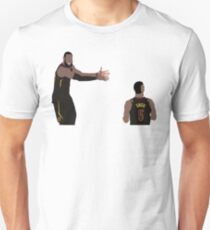 LeBron James looking at JR Smith Unisex T-Shirt
