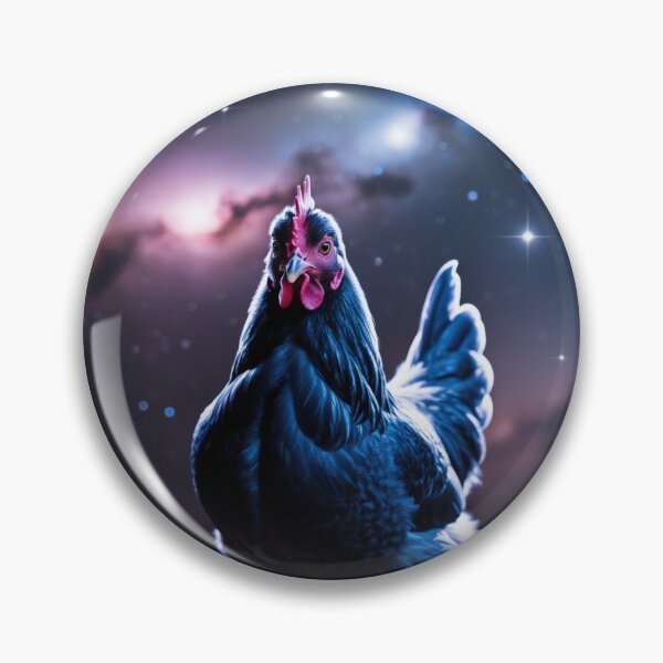 Item preview, Galaxy chicken #2 designed and sold by ComicStickerLab.