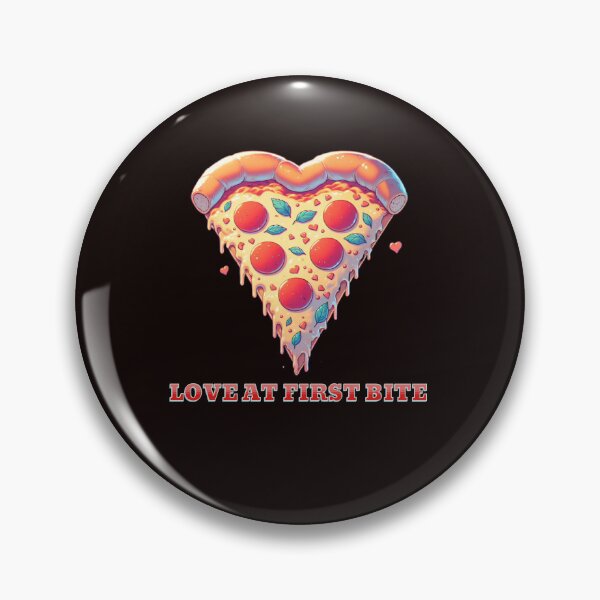 Item preview, Pizza Love at First Bite designed and sold by FlagshipGoods.