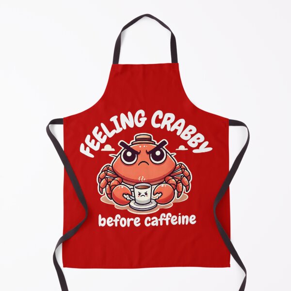 Item preview, Feeling Crabby Before Caffeine. designed and sold by CreativeFlux.