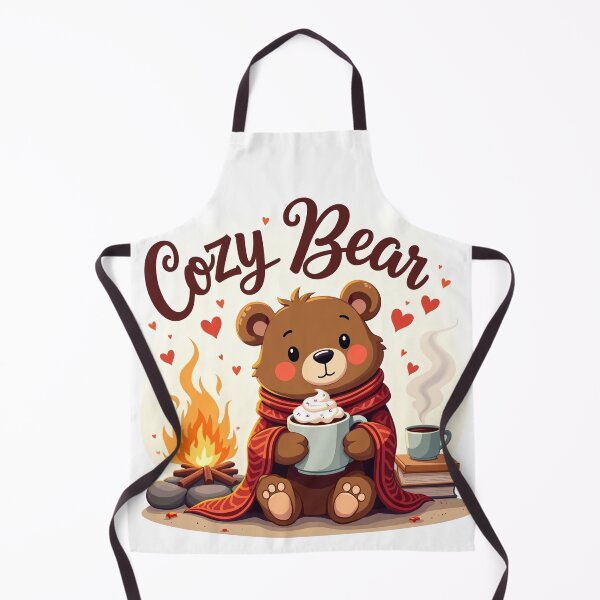 Item preview, Cozy Bear by the Campfire designed and sold by Bulwshop.